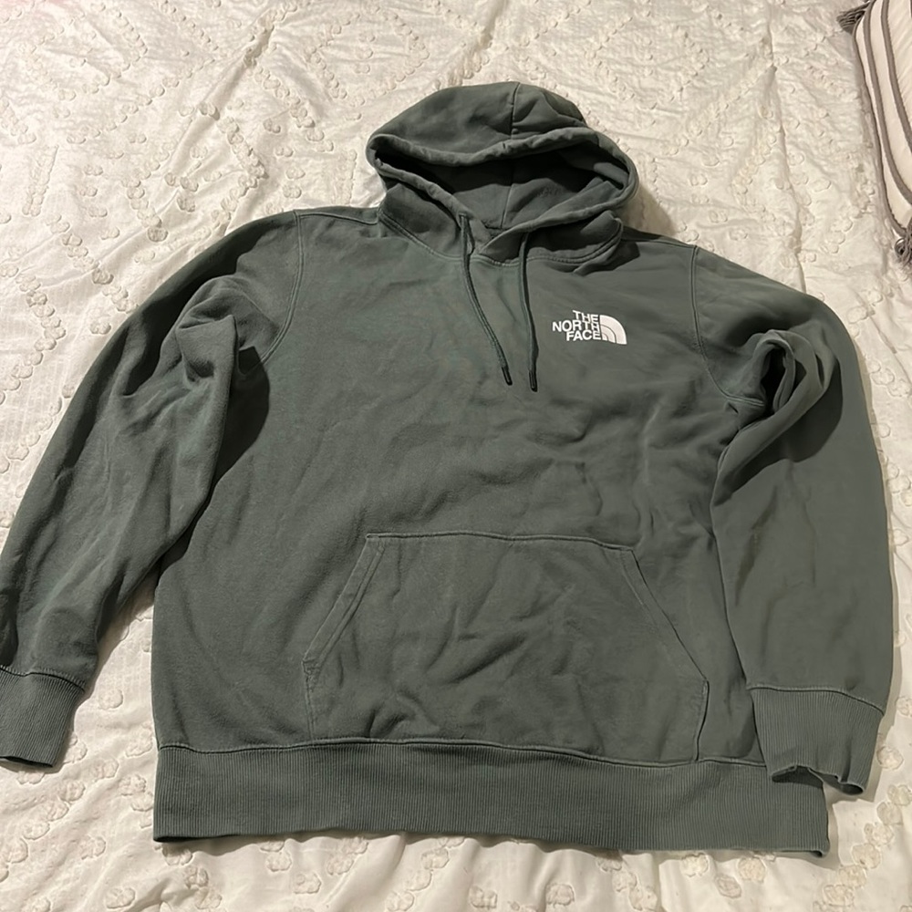 Mens North Face hoodie size large